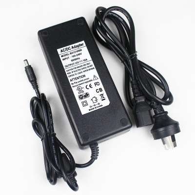 Lattop  power supply Input: AC100-240V,  Output: 12VDC, 120W